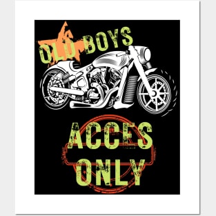 Old Boys Acces Only, Old Boys Gifts Posters and Art